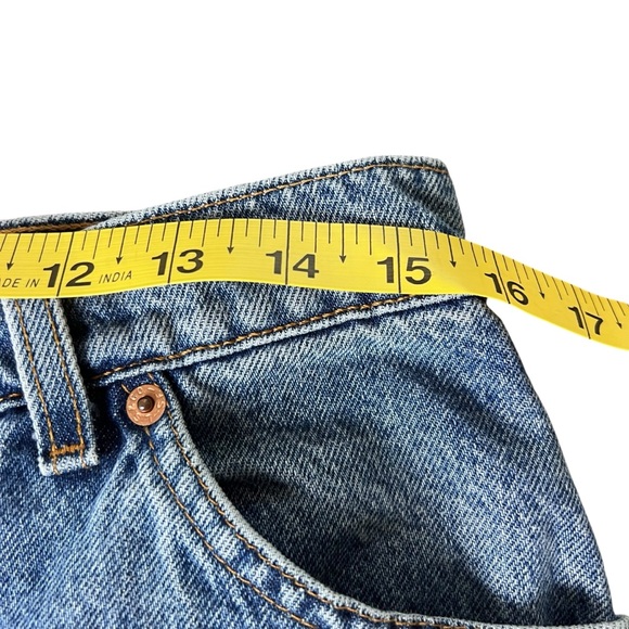 Vintage Levi’s Orange Tab Made In USA Cut-Off Shorts Size 12 - Picture 11 of 16